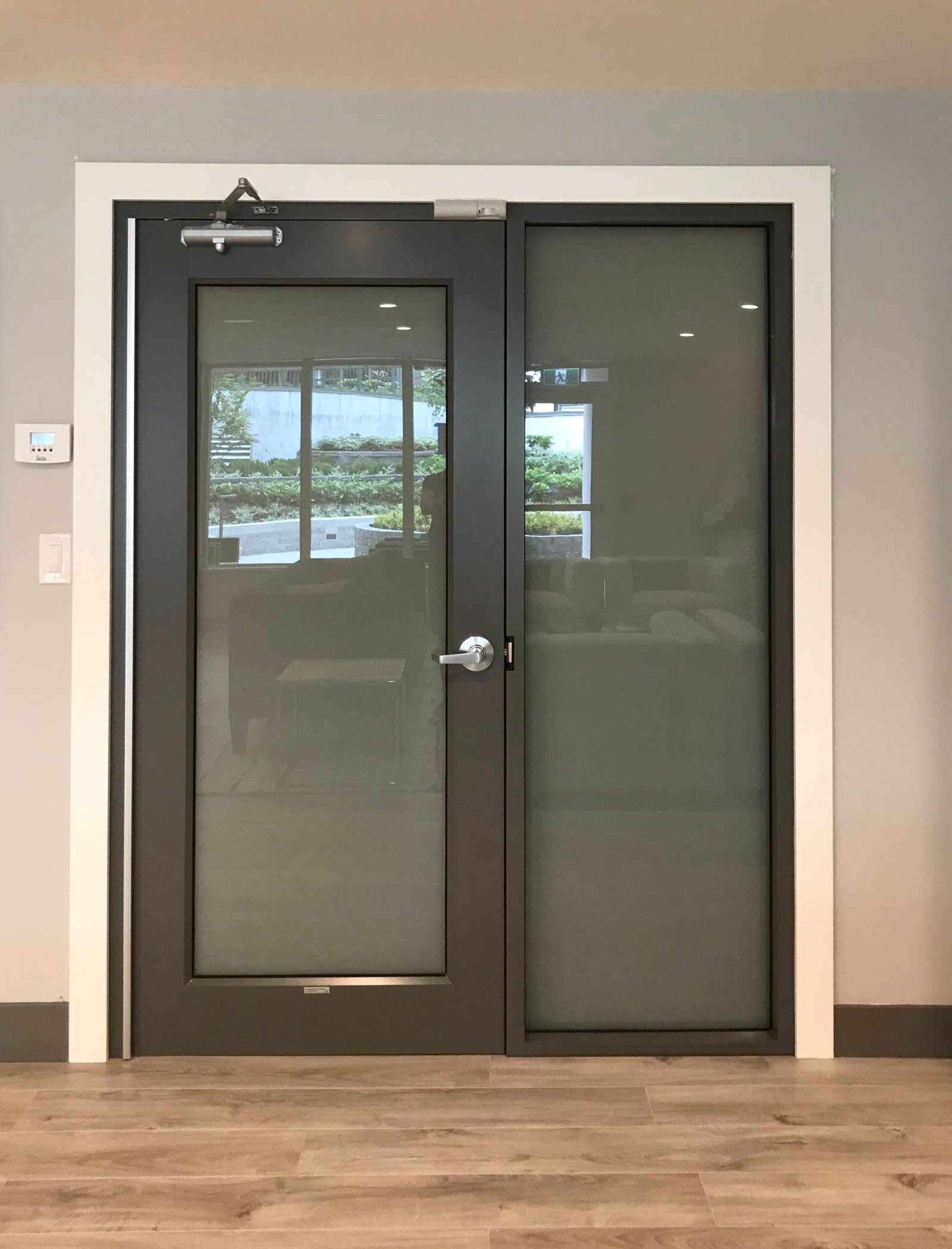 Strata entryway and lobby painting