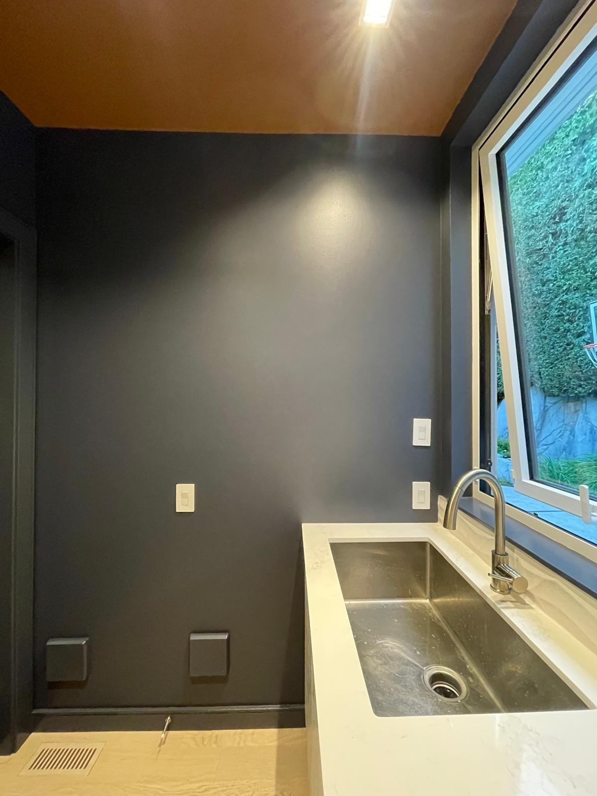 Completed kitchen painting project by Colour Concept