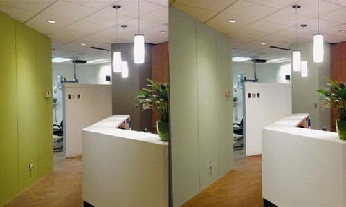 Interior painting before and after by Colour Concept